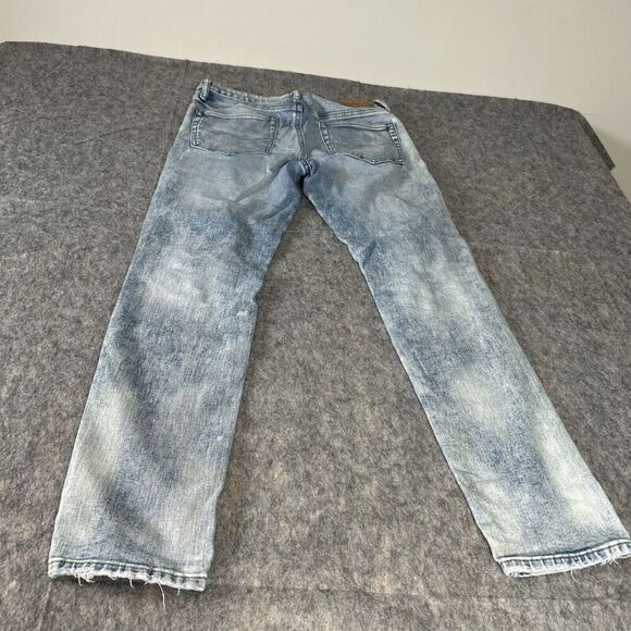 American Eagle Jeans Mens 29x30 Airflex Distressed Light Wash‎ - Picture 16 of 16